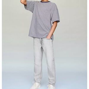 The Children's Place Light Gray Straight Men's Jeans